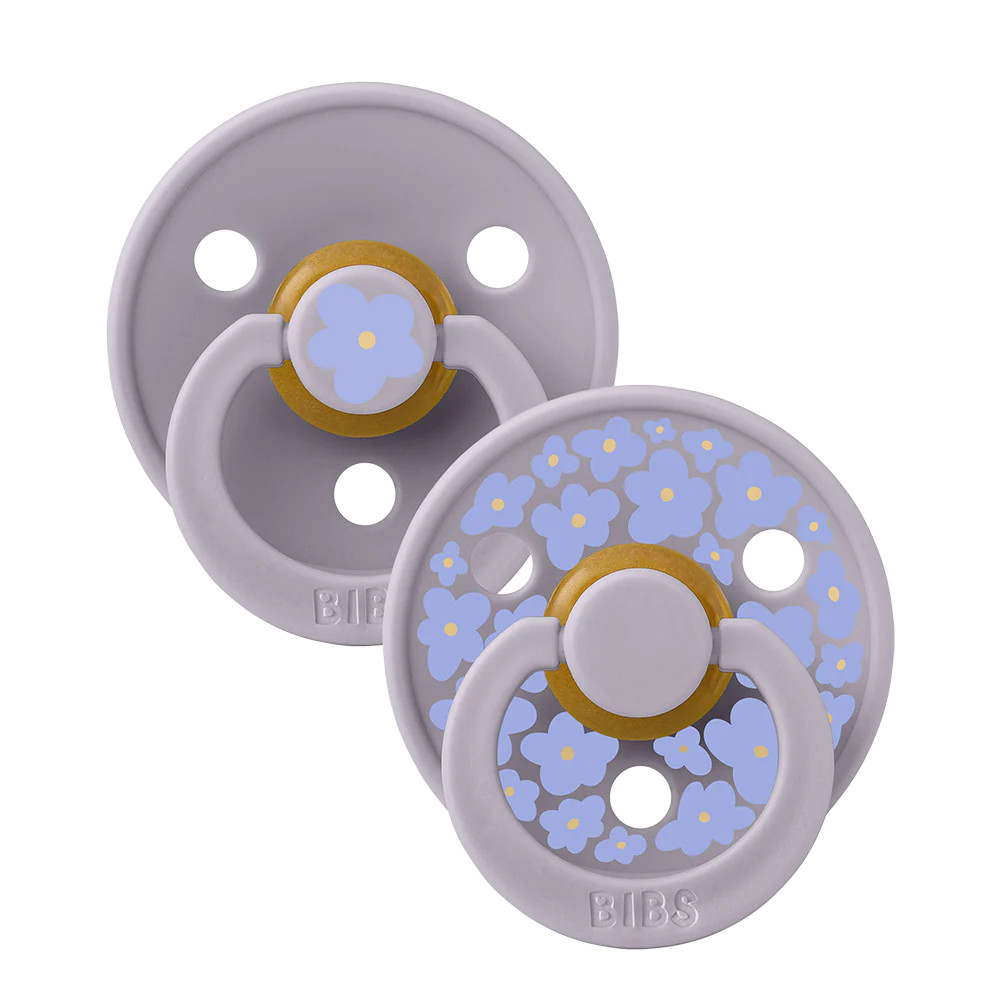 מוצץ - פרחים יחיד - מאוב Bibs Studio Colour