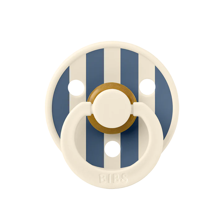 מוצץ - פסים עבים - שנהב סטיל Bibs Studio Colour