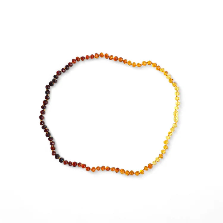 צמיד ענבר בלטי - מדורג מבריק