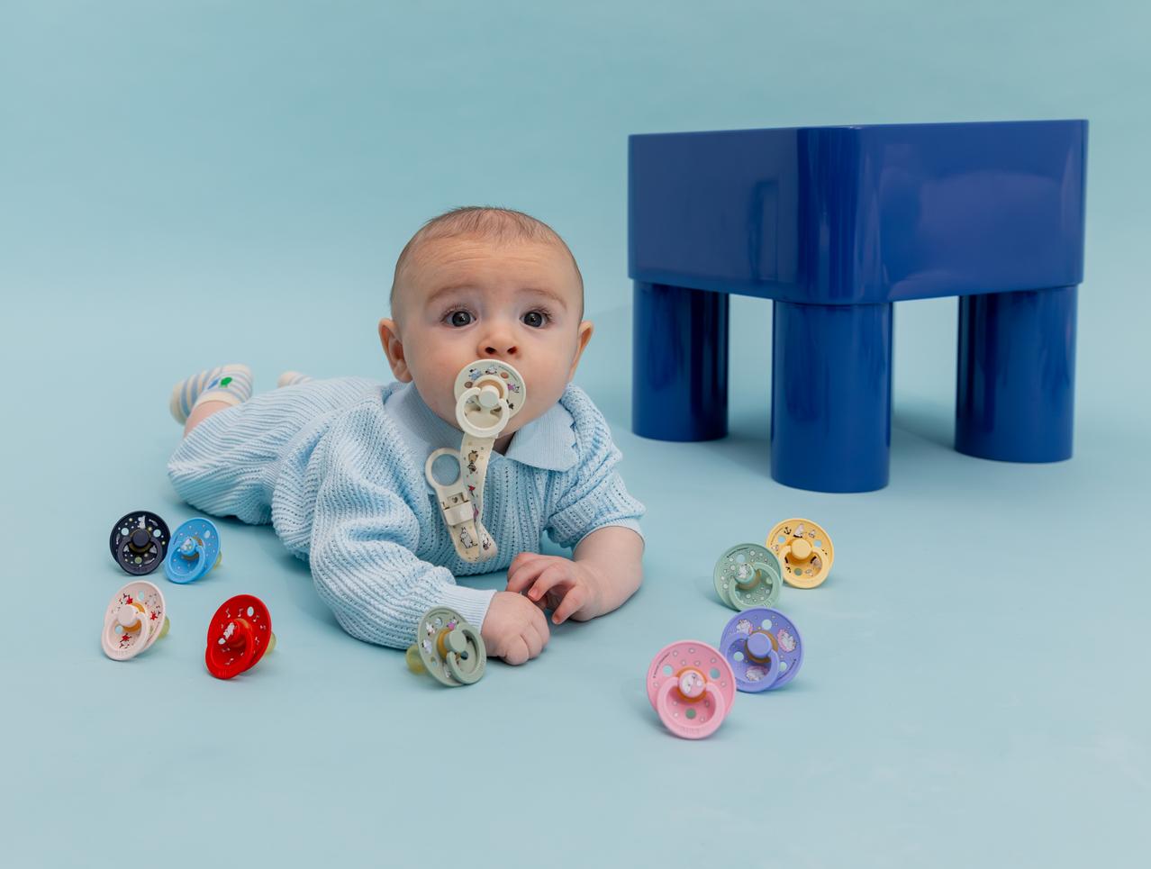 מוצץ - מומין - שנהב Bibs Moomin Colour