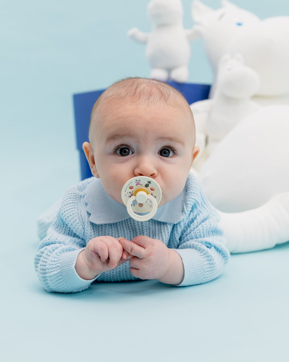 מוצץ - מומין - שנהב Bibs Moomin Colour