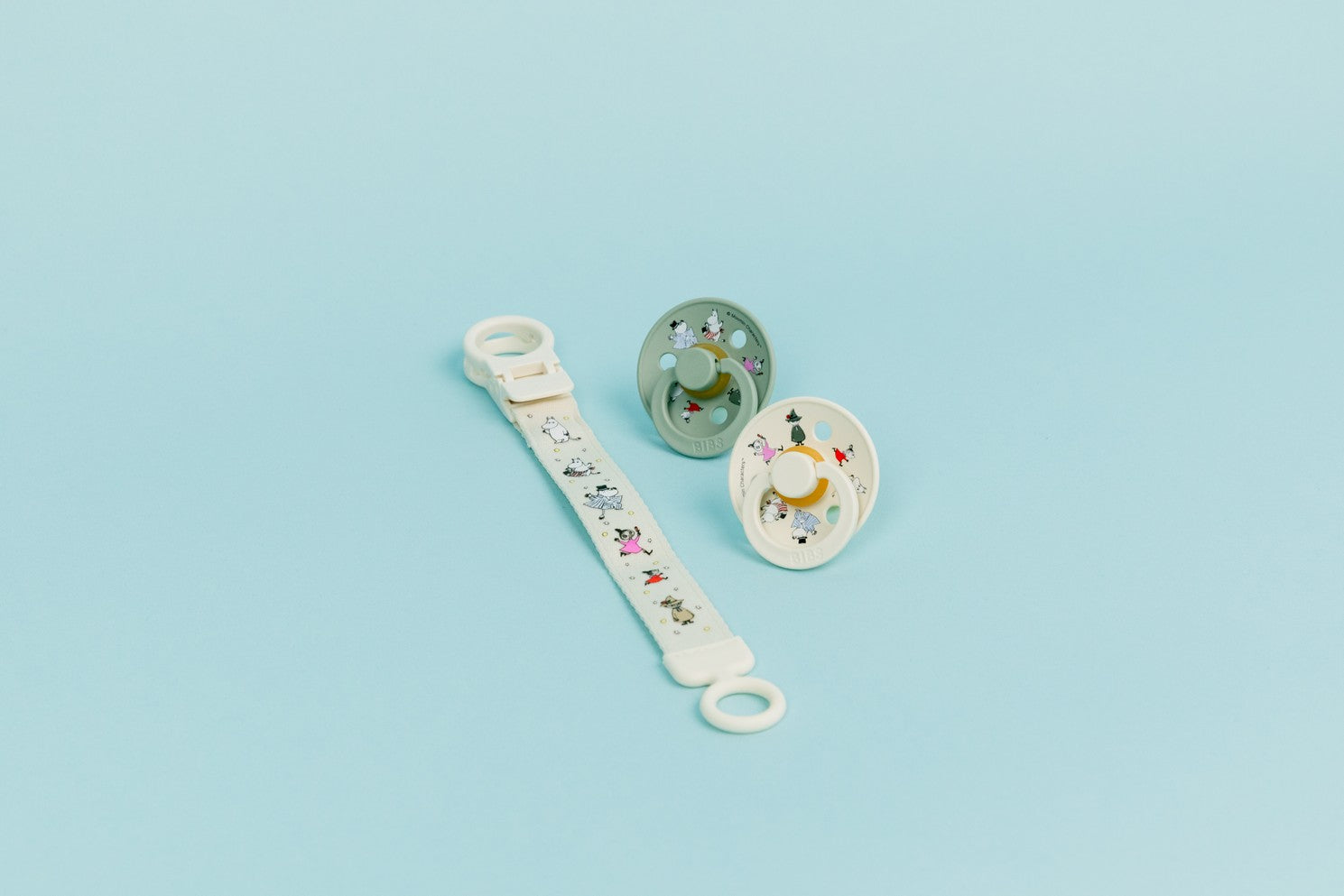 מוצץ - מומין - שנהב Bibs Moomin Colour