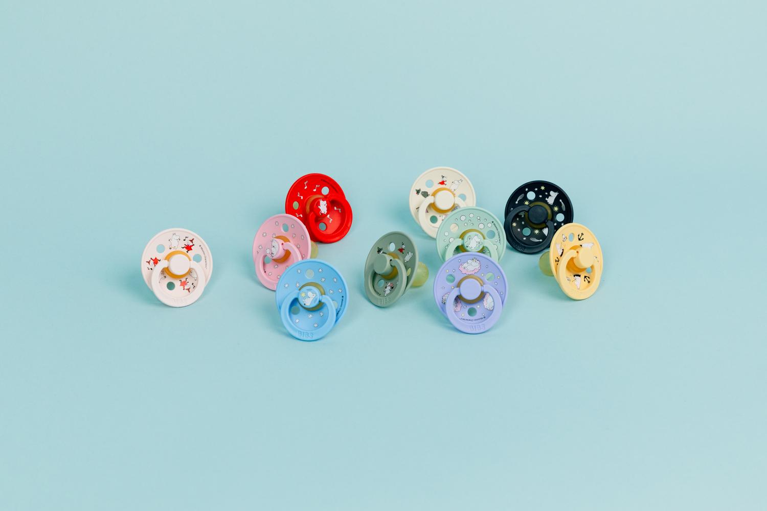 מוצץ - מומין - סייג Bibs Moomin Colour