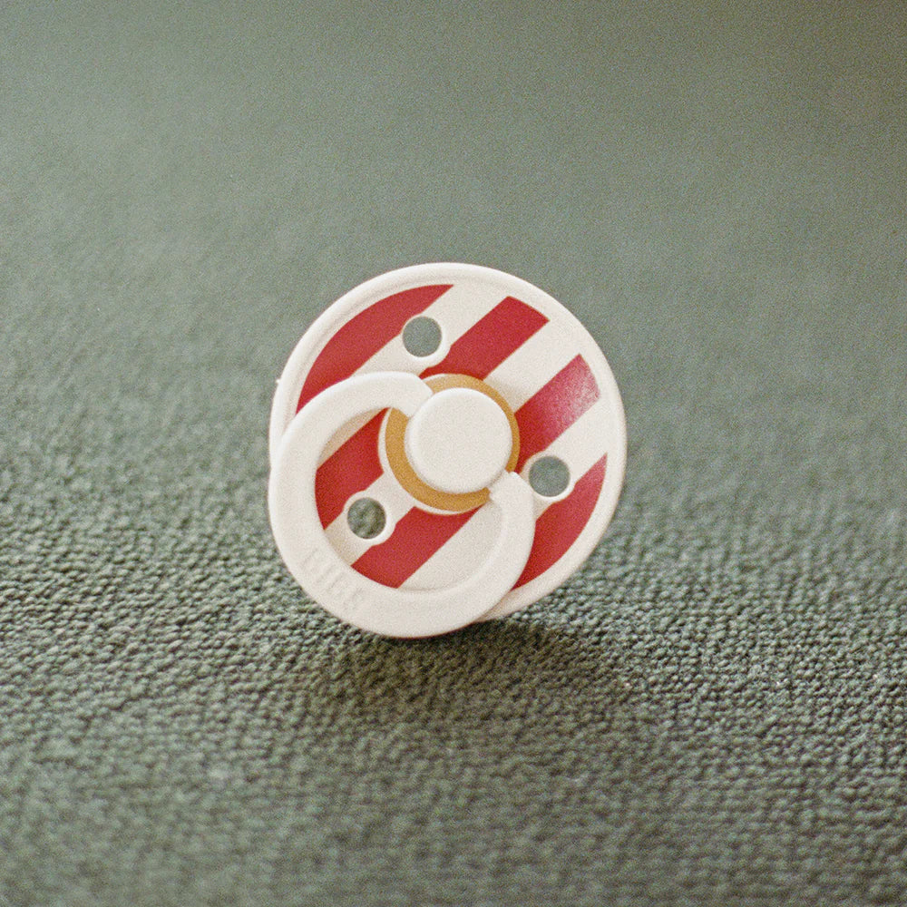 מוצץ - פסים עבים - שנהב רובי Bibs Studio Colour