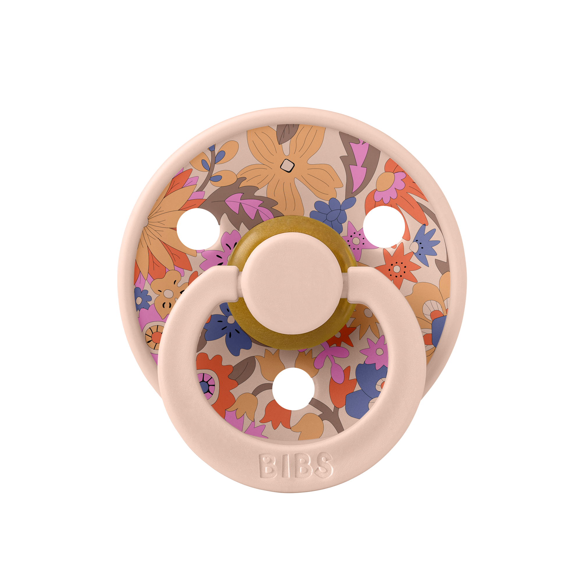 מוצץ - פרחים עדינים - סומק Bibs Liberty Colour