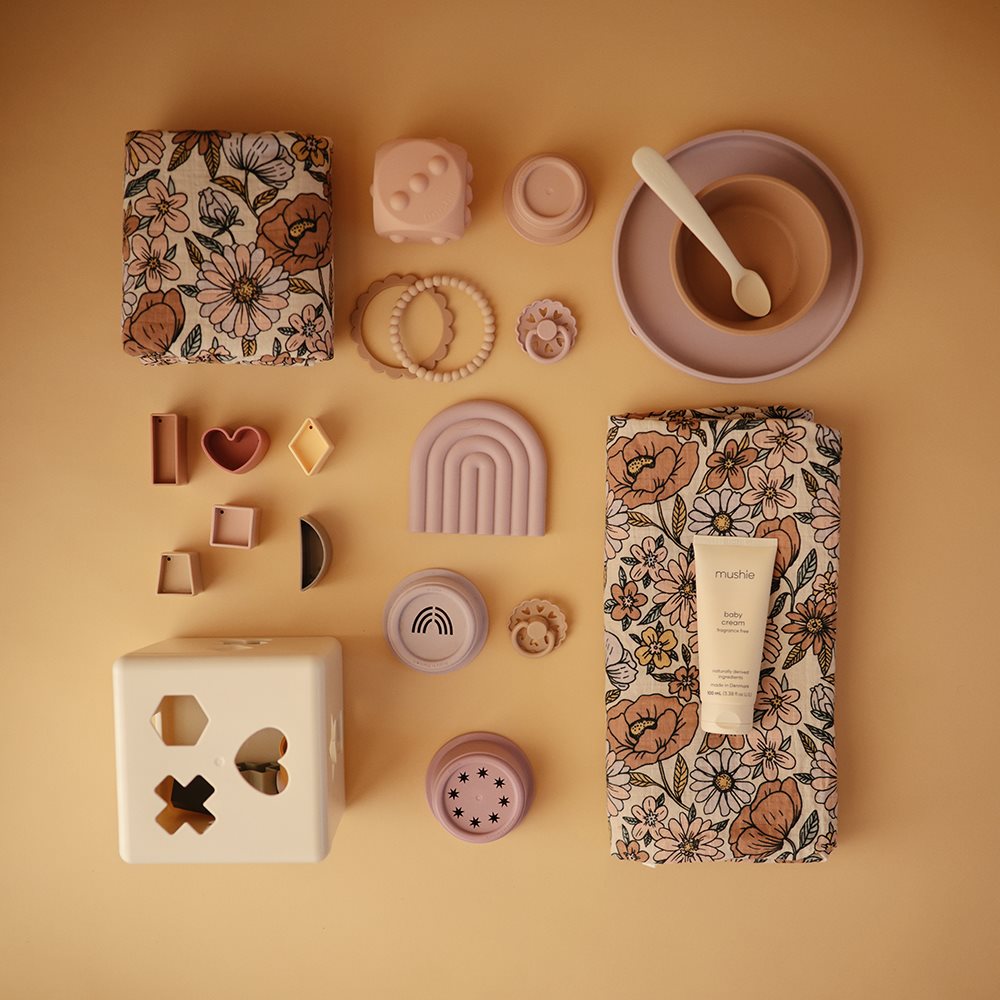 חיתול אורגני - רטרו פרחים