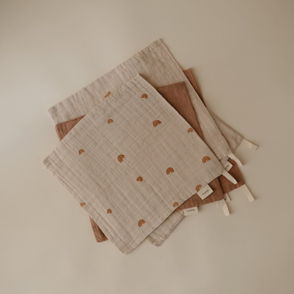 חיתולי רחצה - חמישיית נטורל שיש ריינבו'