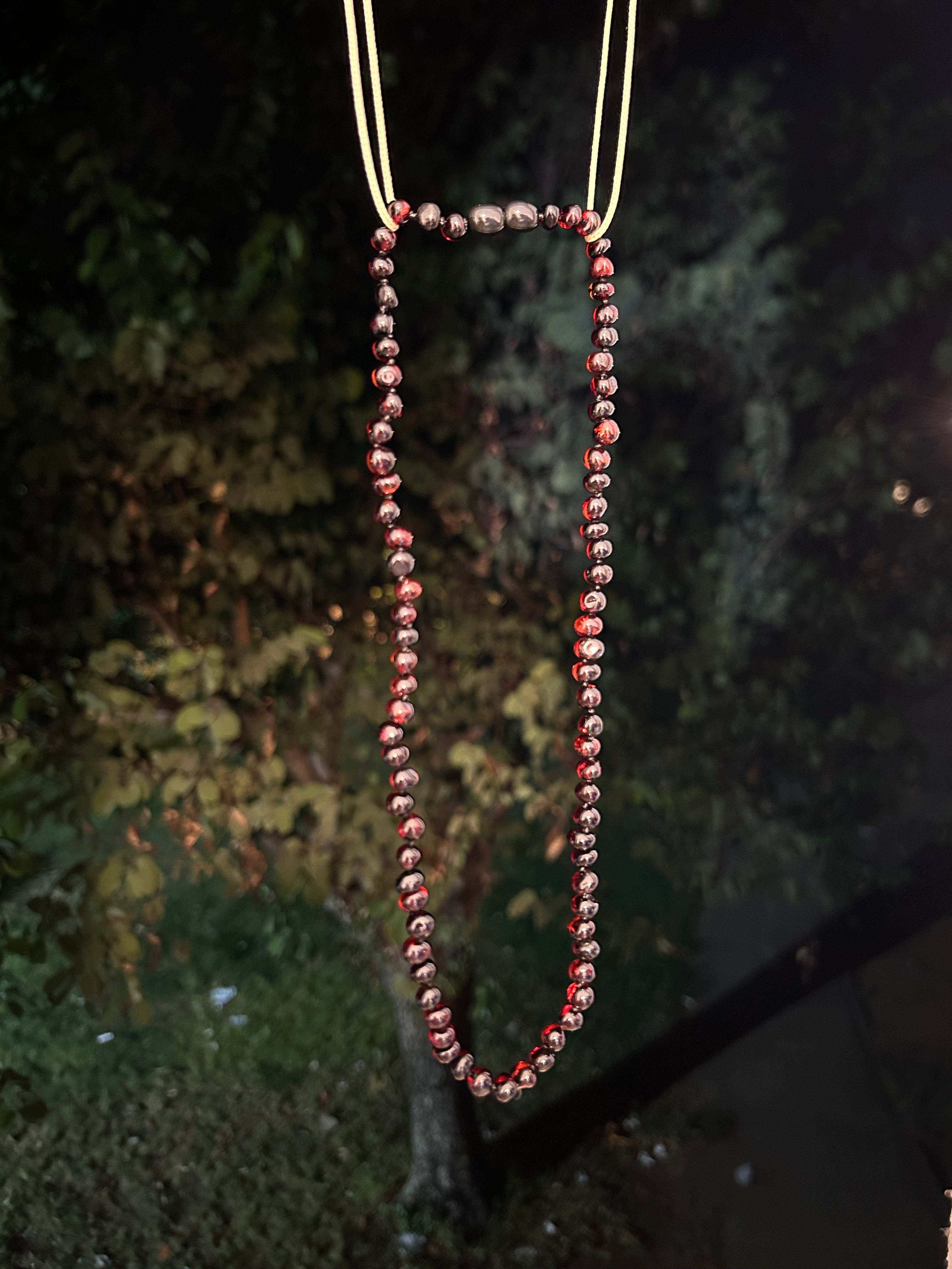 שרשרת ענבר בלטי - לאמא - דובדבן מבריק