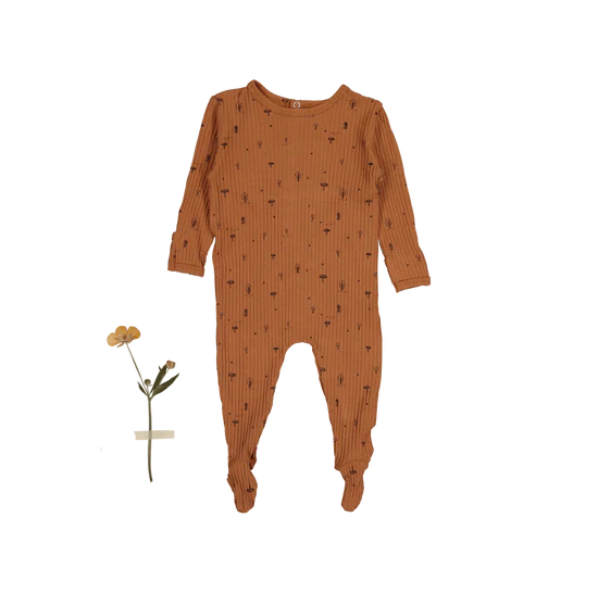 בגד אוברול סגירה מאחורה - פרינט