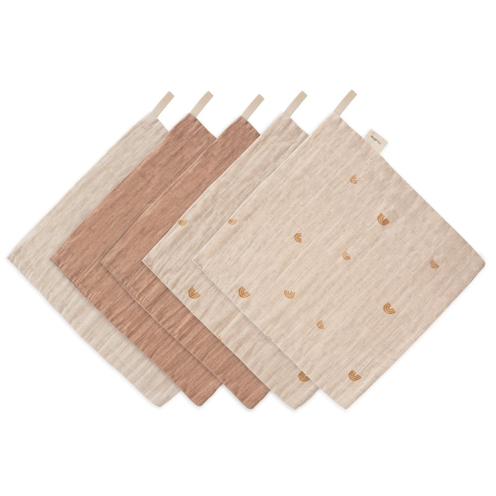 חיתולי רחצה - חמישיית נטורל שיש ריינבו'