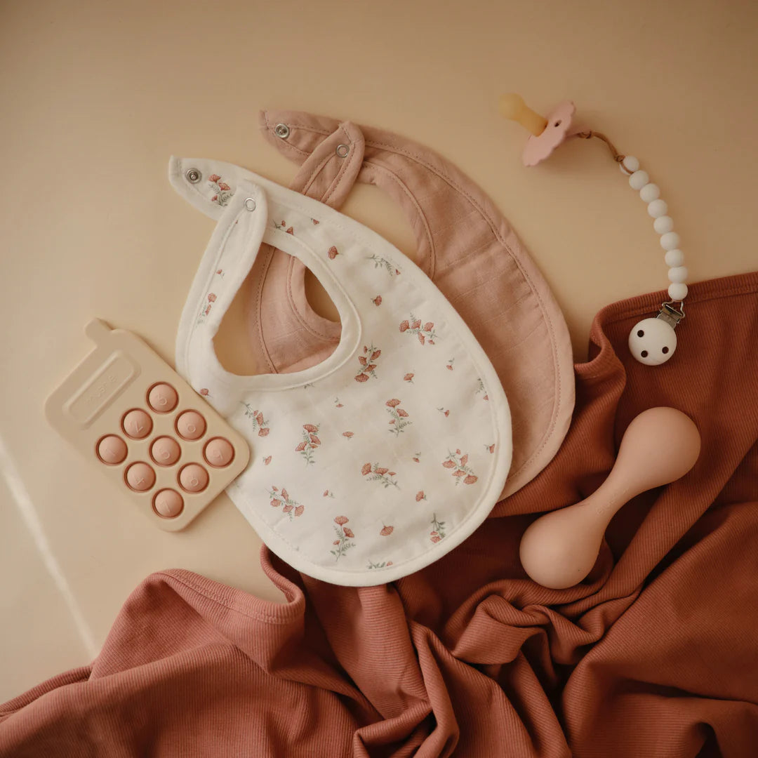 סינרי בד - זוג בלאש פרחים