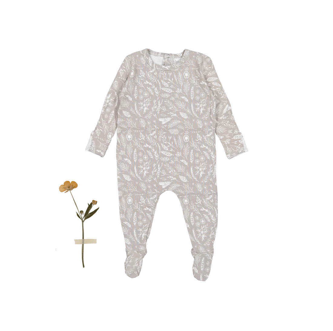 בגד אוברול סגירה מאחורה - פרינט