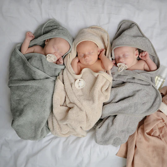 מגבת קפוצ'ון - גריי