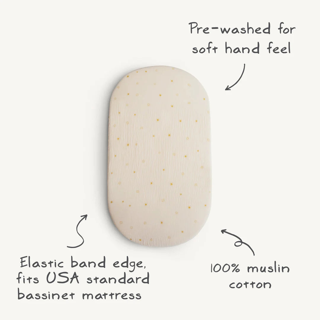 סדין עריסה אורגני - סאן