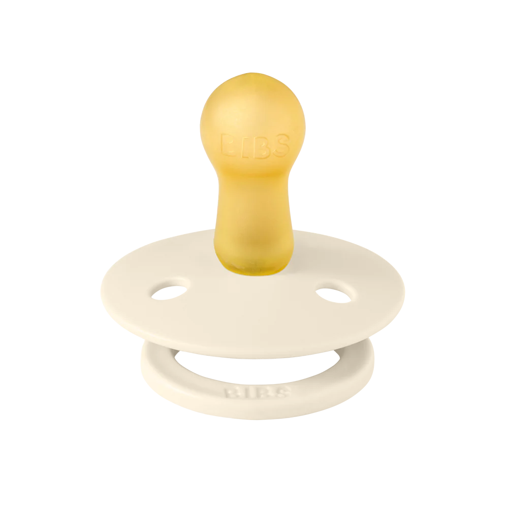 מוצץ - פסים עבים - שנהב רובי Bibs Studio Colour