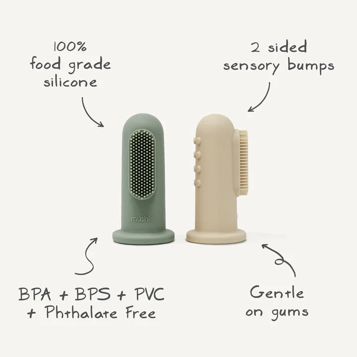 מברשות שיניים פינגרז - זוג סאנד סייג'