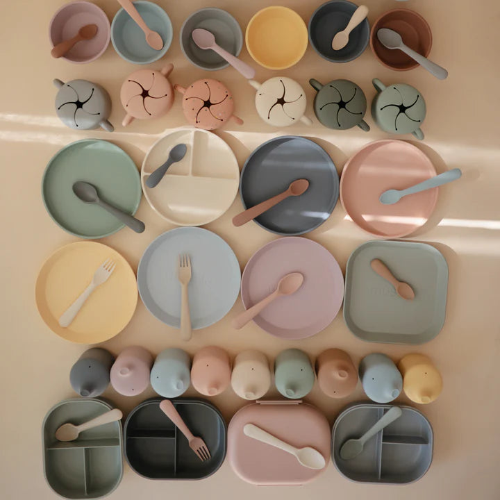 צלחות - זוג קרמל