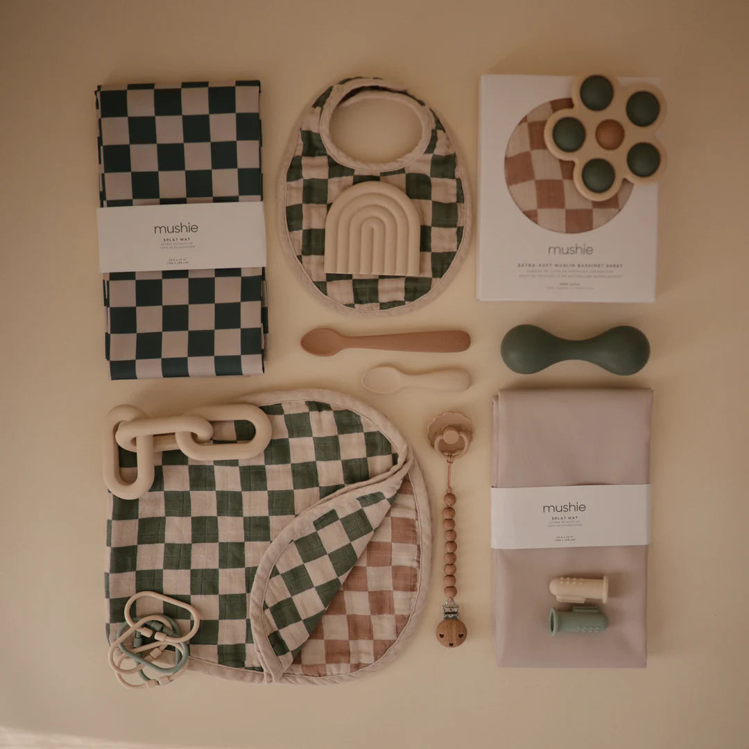 סינרי בד - זוג שיש רומי משובץ