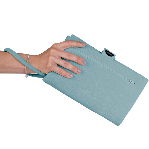 משטח החתלה נייד - תכלת