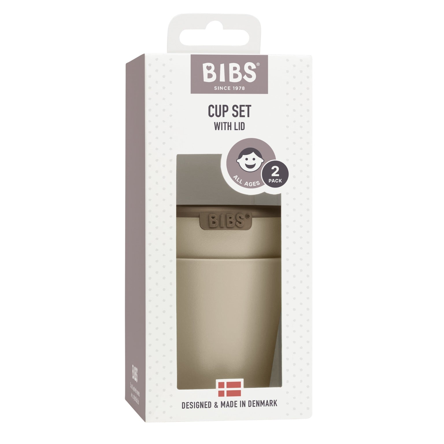 כוסות - זוג וניל Bibs