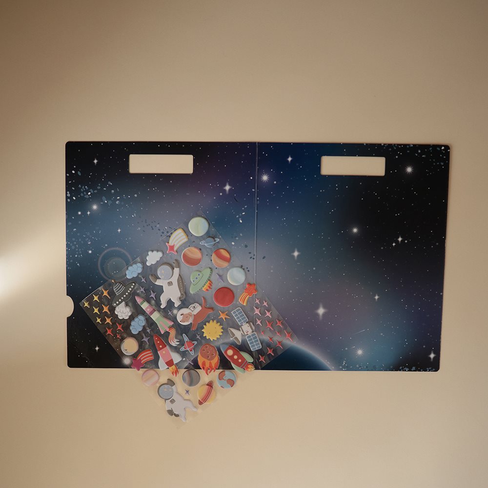 מדבקות רב פעמיות - ספייס