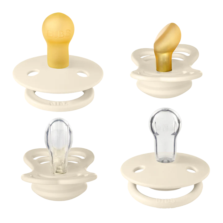 מוצצים מארז התנסות - שנהב Bibs