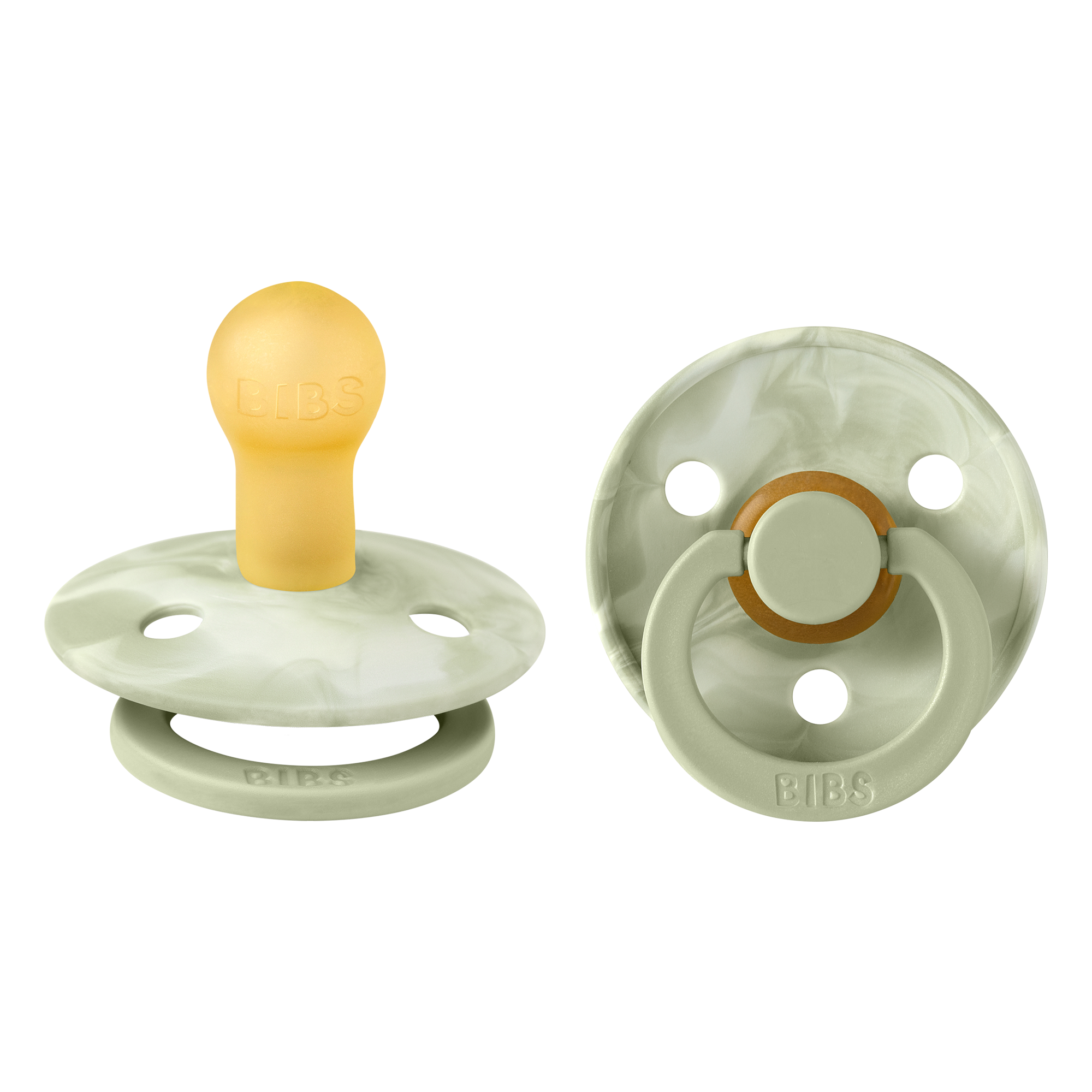 מוצץ - טאי דאי - סייג' קרם Bibs Colour