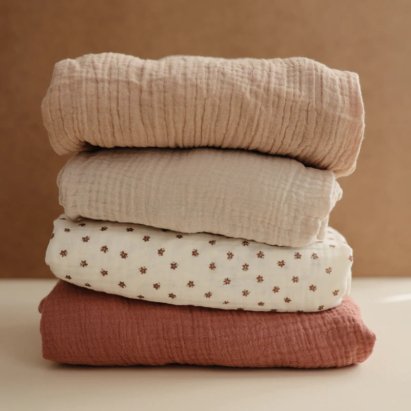 סדין עריסה אורגני - דייזי