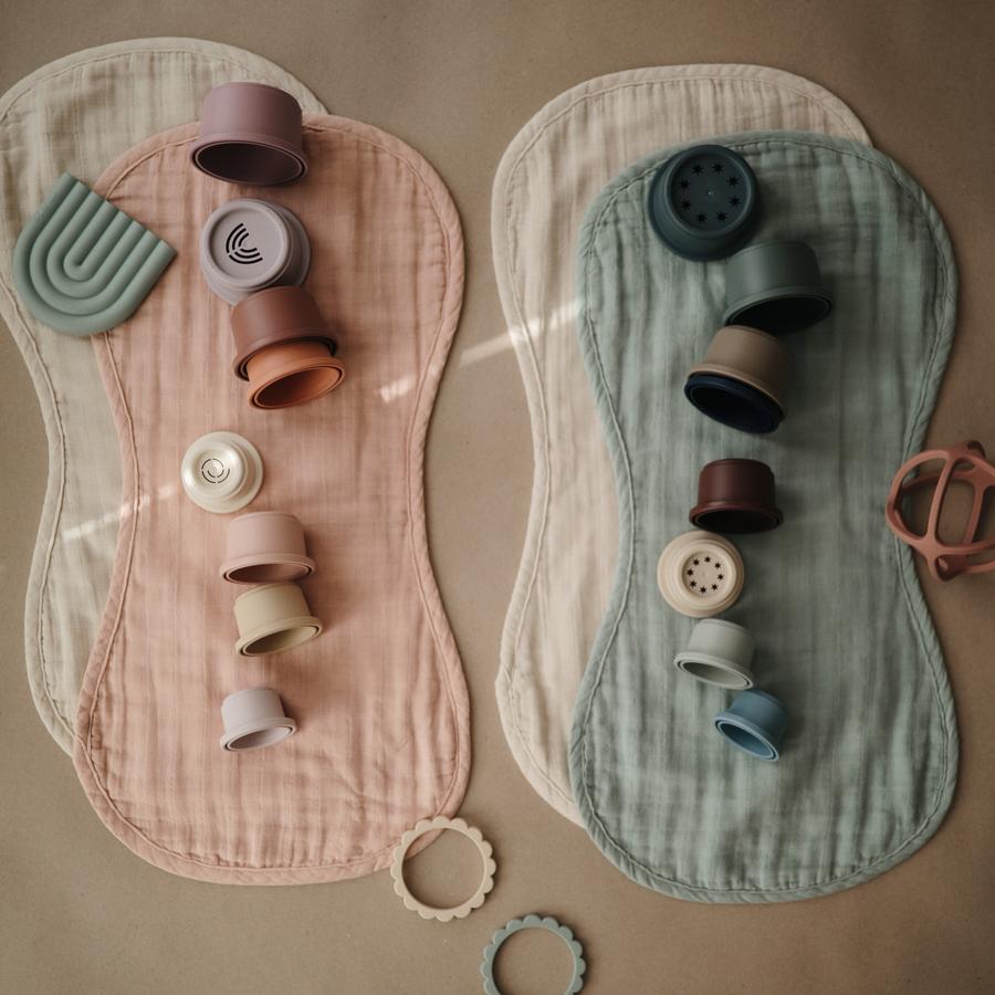 חיתולי כתף - זוג שיש נטורל