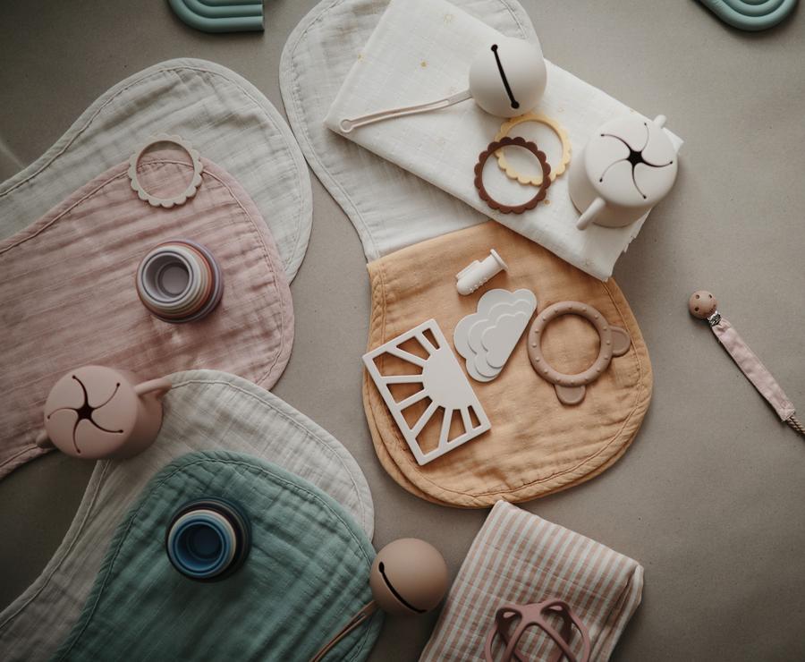 חיתולי כתף - זוג שיש נטורל