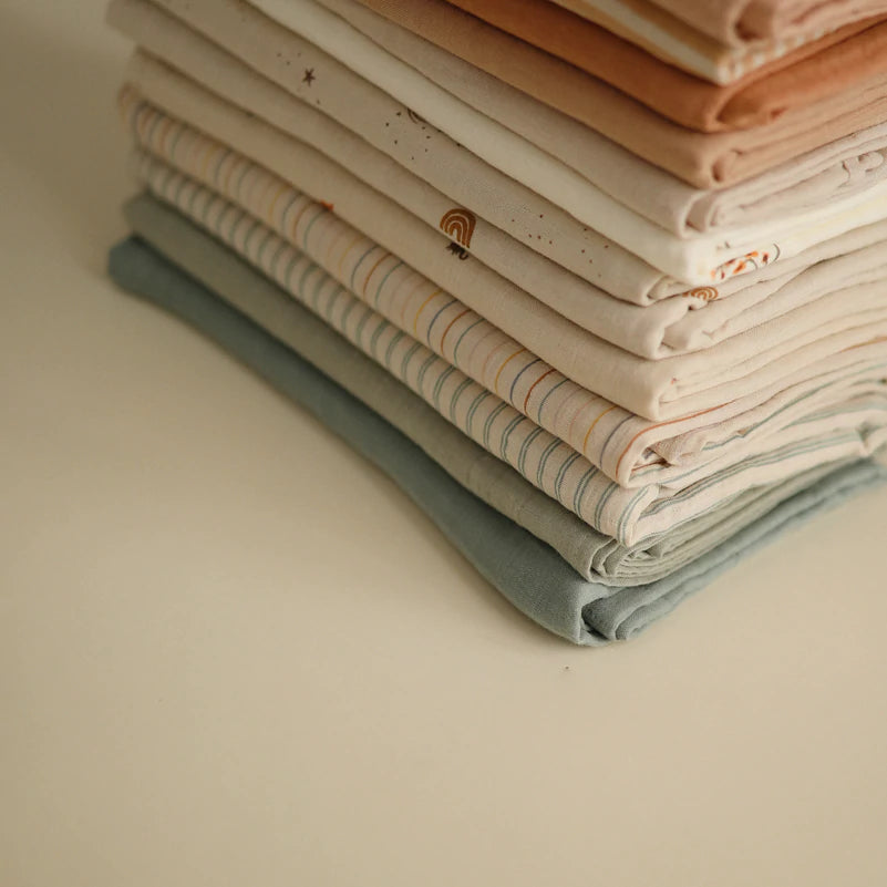 חיתול אורגני - קרמל מנוקד