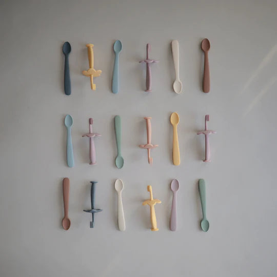 כפיות סיליקון ארוכות - זוג בלו