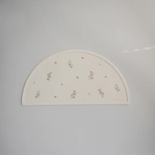 פלייסמט - פרחים ורודים