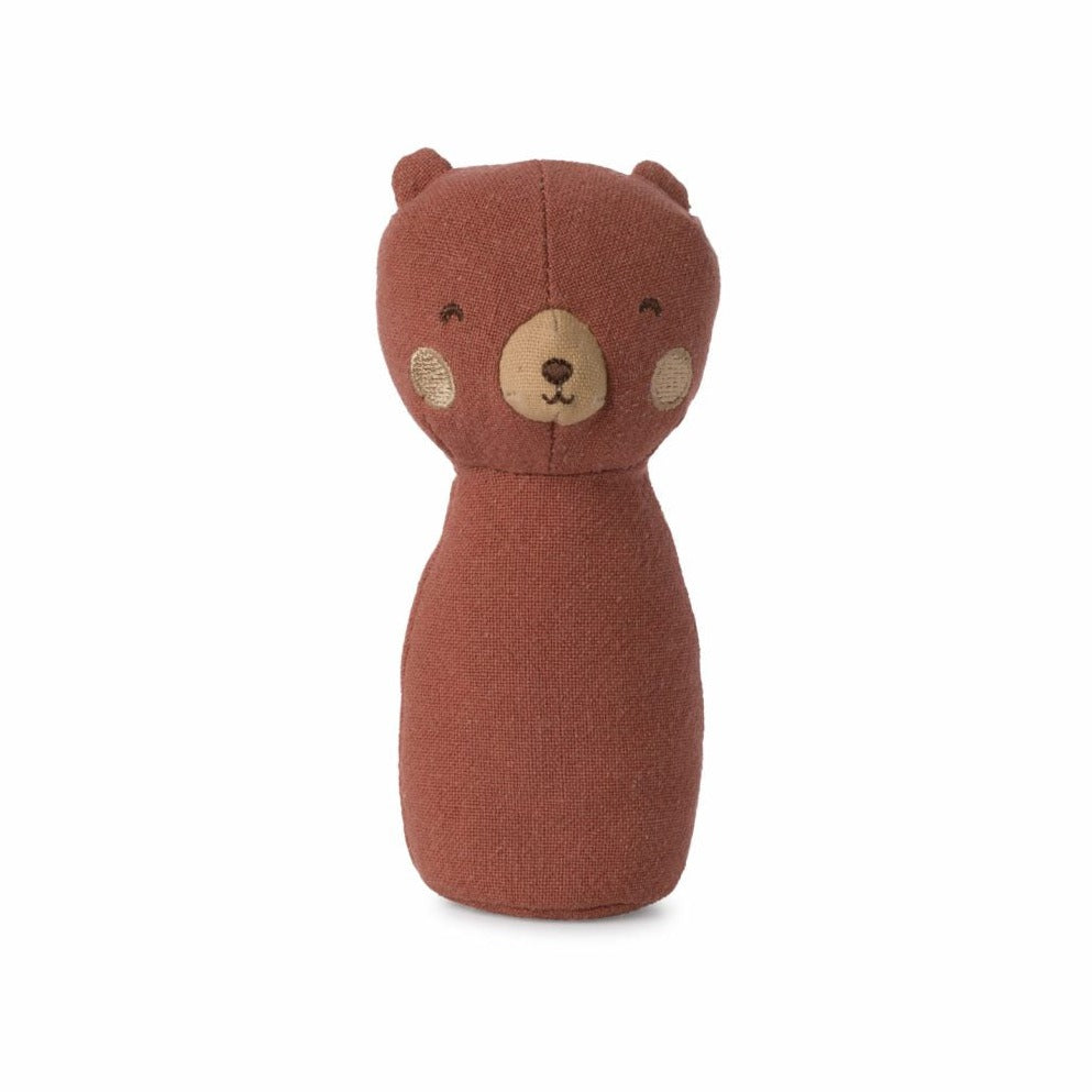 בובה מיני רעשן צפצפה - דובי הדב