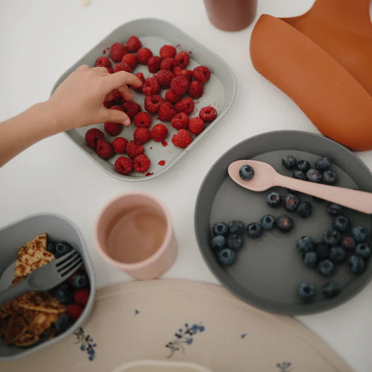 צלחות - זוג סמוק