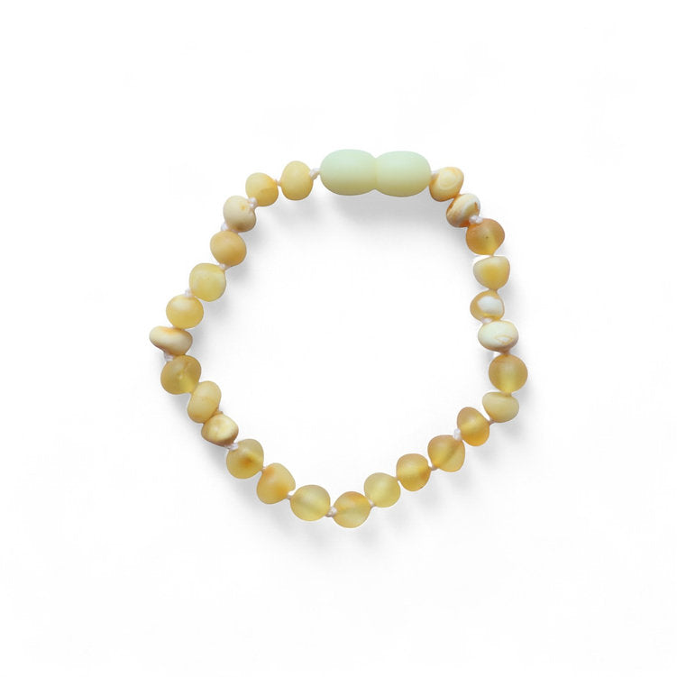 צמיד ענבר בלטי - חמאה מט