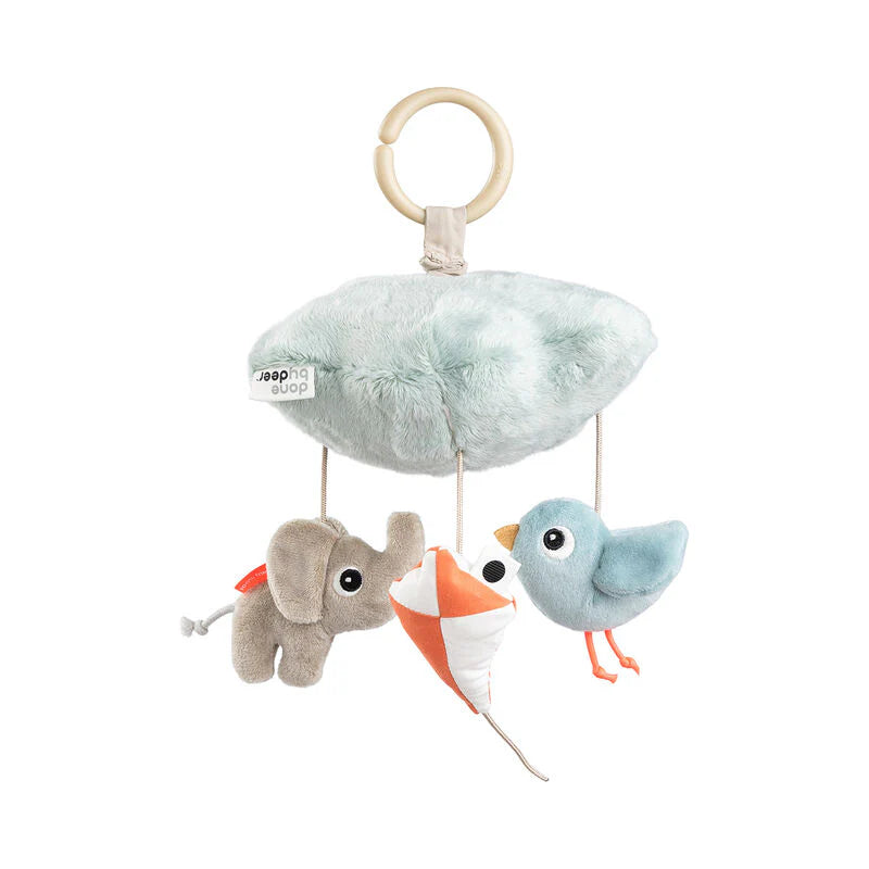 מובייל מוסיקלי לתינוק - תכלת