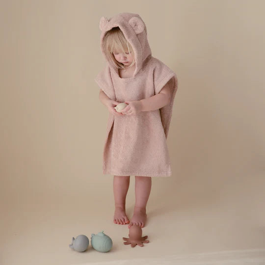 מגבת פונצ'ו דובי - בלאש