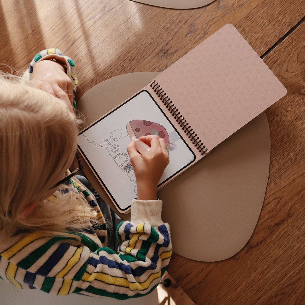 מחברת צבעי מים לשימוש חוזר - פיות