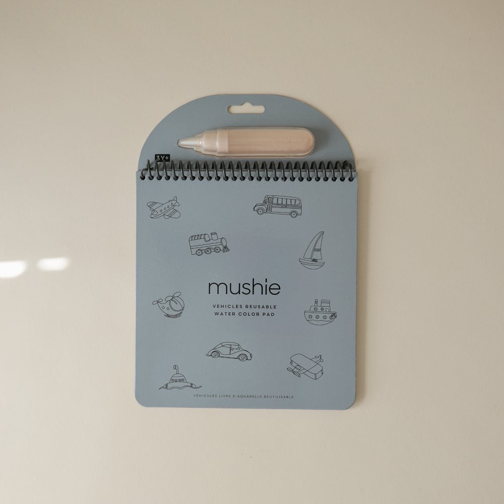 מחברת צבעי מים לשימוש חוזר - מכוניות