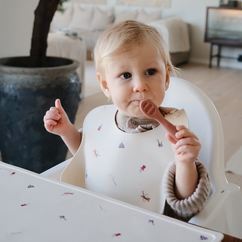 כפיות סיליקון לטעימות - זוג דאסטי רוז לילך