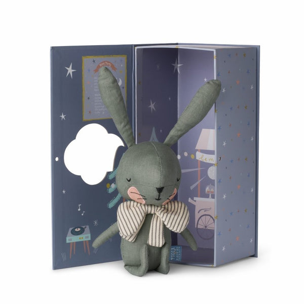 בובה בקופסת מתנה | ארנבון ירוק Picca LouLou